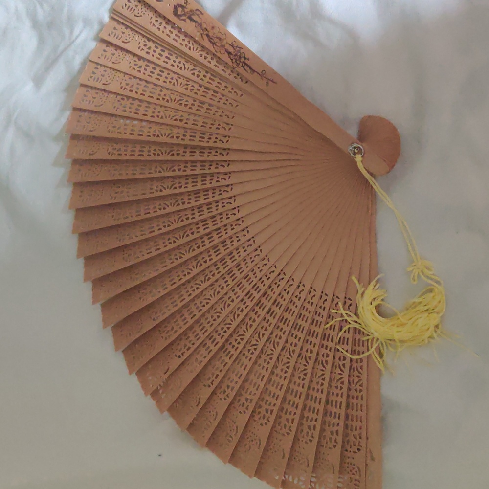 Asian wooden Fan